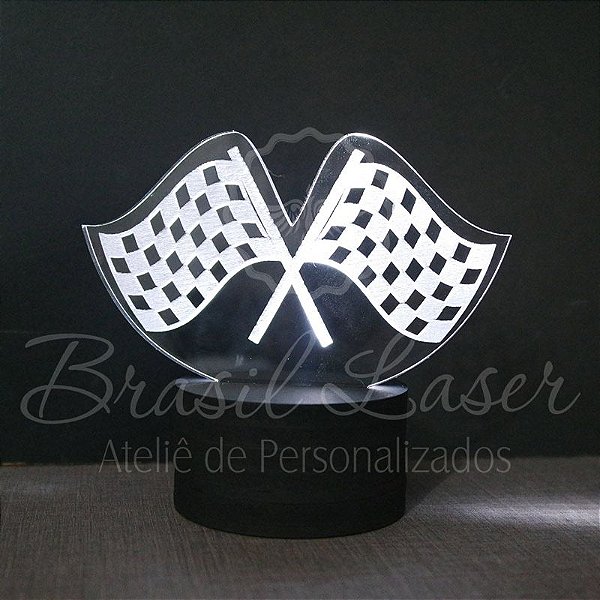 Topo de Led Premium com Acrílico Grosso Iluminado com Desenho à escolher Personalizado - Veja opções de Tamanho no Anúncio