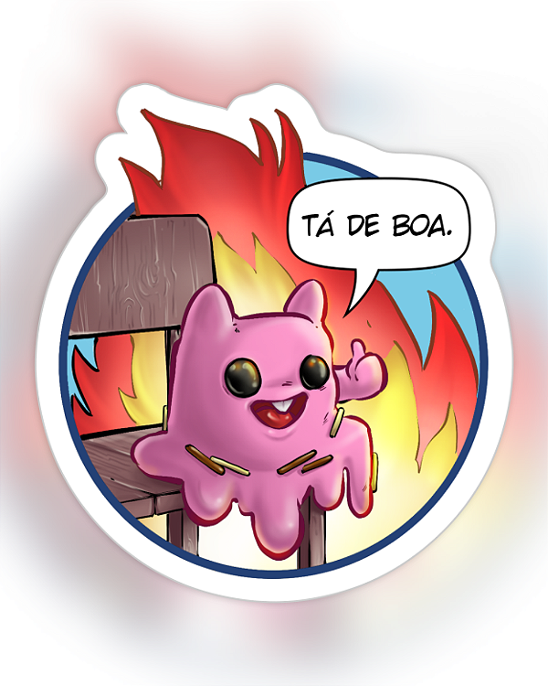 Adesivo em vinil - Derretirinhas do Berry