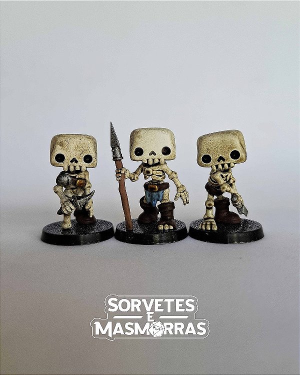 Miniatura de RPG Esqueletos