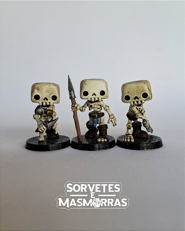 Miniatura de RPG Esqueletos