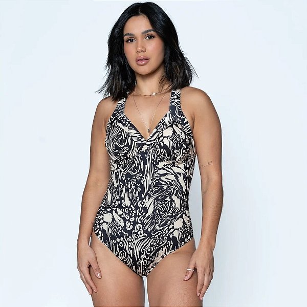 MAIÔ CRUZADO ESTAMPADO-ELAINE FERRAZ
