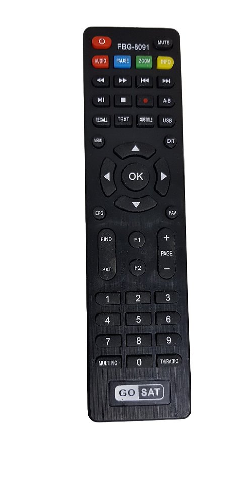 Controle Remoto Receptor Gosat Cable+ / CS+ / Plus / Pro