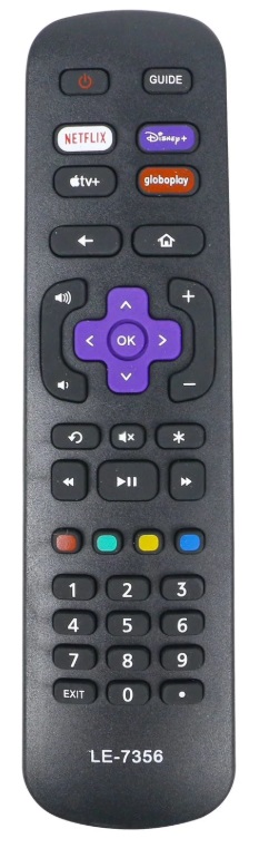 Controle Remoto Roku Original Tv Philco Ptv42g52rcf LE-7356