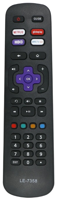 Controle Remoto tv Semp toshiba Roku Rc-nw32266001120