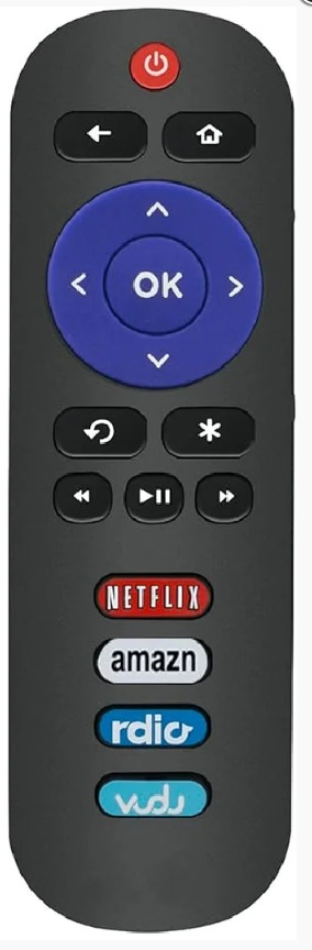 Controle remoto TCL Roku TV RC280 4k Smart LE-7145