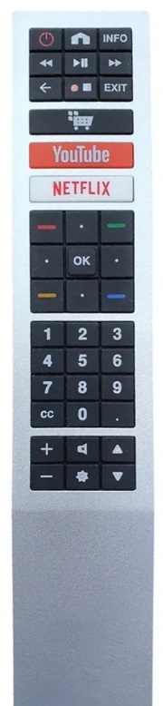 Controle Remoto Para TV AOC LED Smart 4k Netflix Rc4183901
