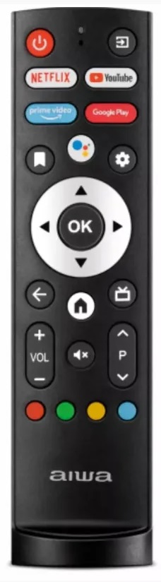 Controle Remoto Aiwa Para Tv 32/43/50 Android Aws-tv-50-bl-02-a