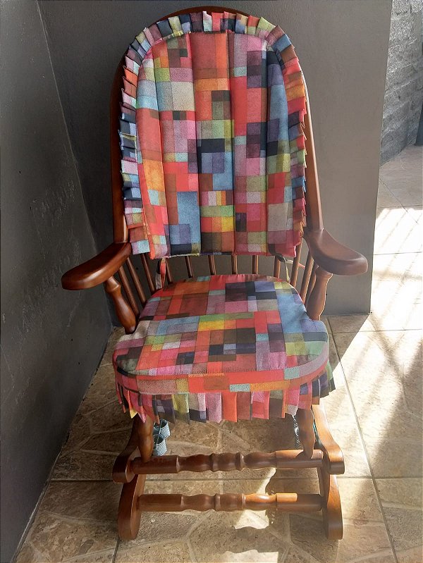 Cadeira De Balanço  Lusion 1,18/40 X 64 X 50 - Móveis De Gramado