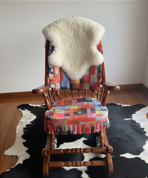 Cadeira De Balanço Lusion 1,18/40 X 64 X 50 - Móveis De Gramado