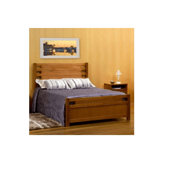 Cama de Casal 1,40 x 1,90 - Móveis de Gramado - Ref.4101