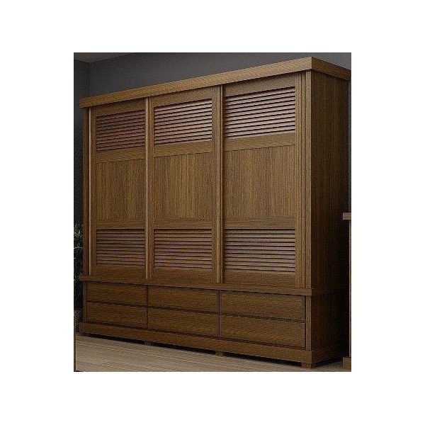 Roupeiro 2,40 x 65 x 2,30 – (03 Portas) - Móveis de Gramado