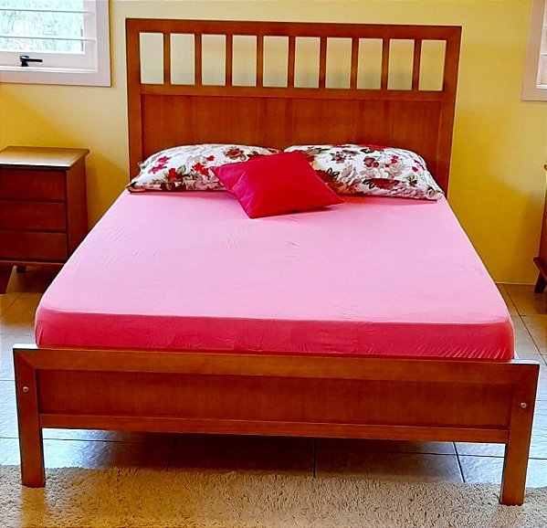 Cama de Casal 1,40 x 1,90 - Móveis de Gramado