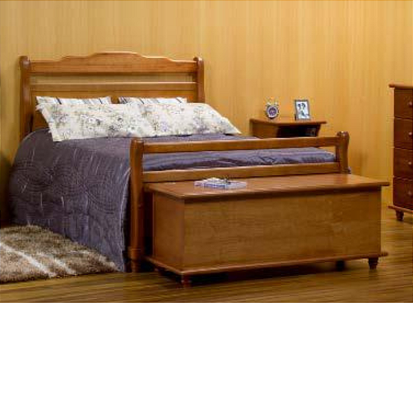 Cama de Solteiro 90 x 1,90 - Móveis de Gramado