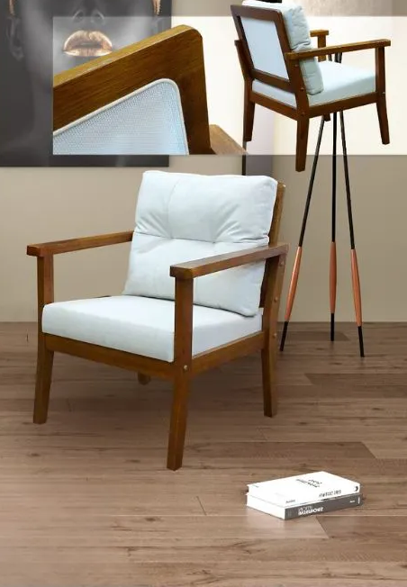 Poltrona Harlem 1 Lugares 84 x 68 x 67 - Móveis Imosest