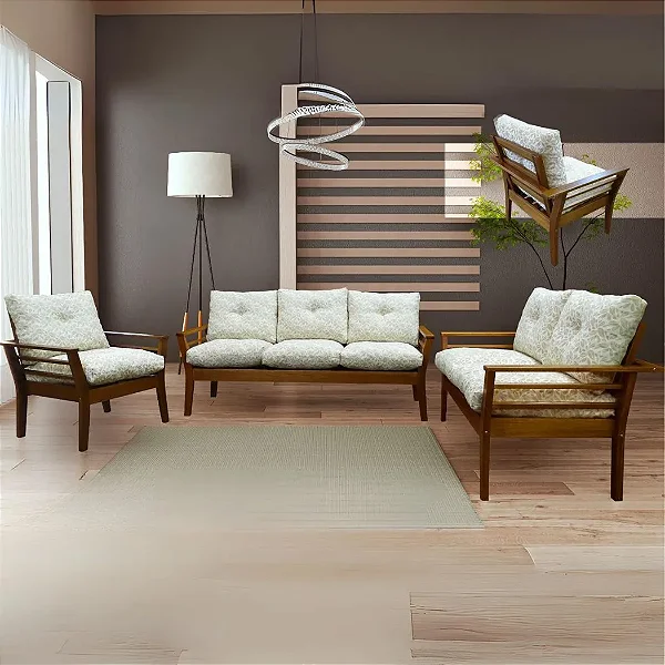Sofá Real 80 x 1,33 x 75 - 02 Lugares - Móveis Imosest