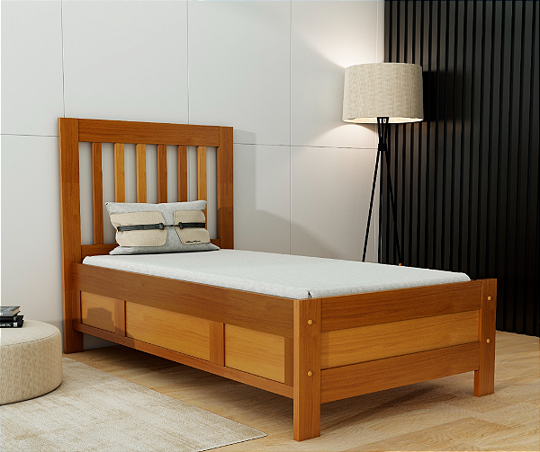 Cama de Solteiro Ipanema Sem Gavetas 1,90 x 90 - Móveis Imosest