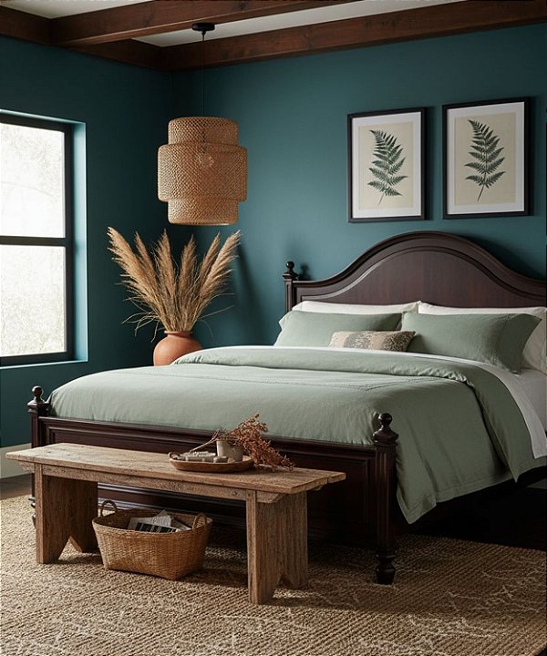 Cama de Casal Queen 1,60 x 2,00 – ( Acompanha 02 Mesas de Cabeceiras 60A x 50L x 40P )