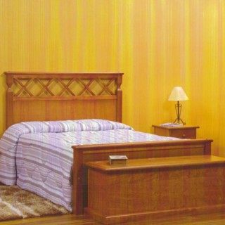 Cama de Madeira Maciça - Móveis de Gramado