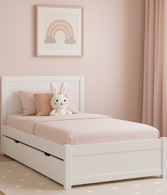 Cama de Madeira Maciça - Móveis de Gramado