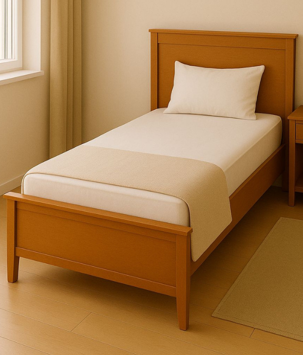 Cama de Madeira Maciça - Móveis de Gramado