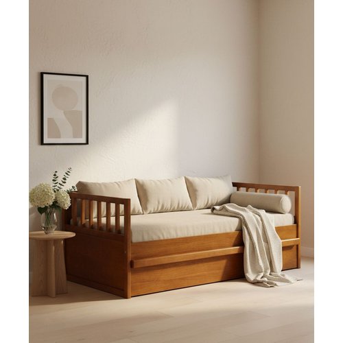 Bicama Sem Gavetas Econômica 1,90 x 1,10 - Madeira Maciça - Móveis de Gramado