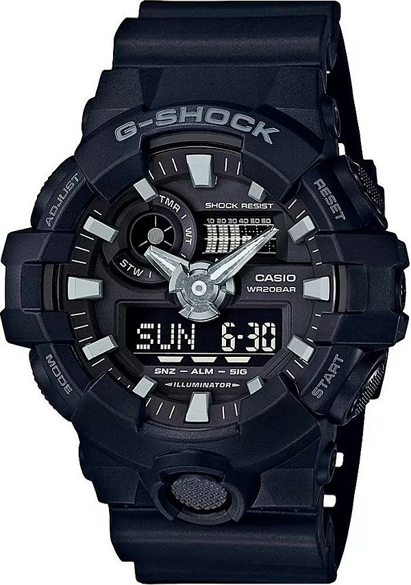Relógio G-Shock GA-700-1BDR