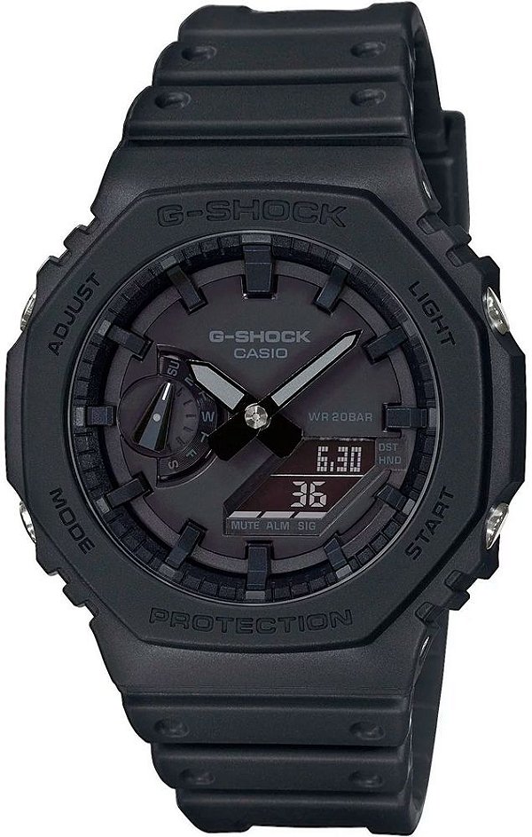 Relógio G-Shock GA-2100-1A1DR *OAK Carbon Core Guard