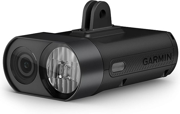 Garmin Varia™ Vue, farol de ciclismo e câmera 4K, intensidade de luz de até 600 lúmens, gravação de vídeo cristalina, detecção de incidentes durante o ciclismo