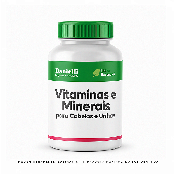 Vitaminas e Minerais para Cabelos e Unhas