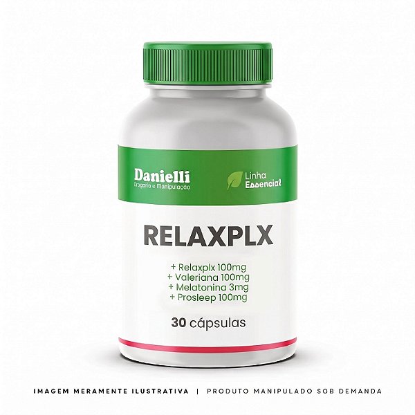 RELAXPLX + Associações - 30 cápsulas