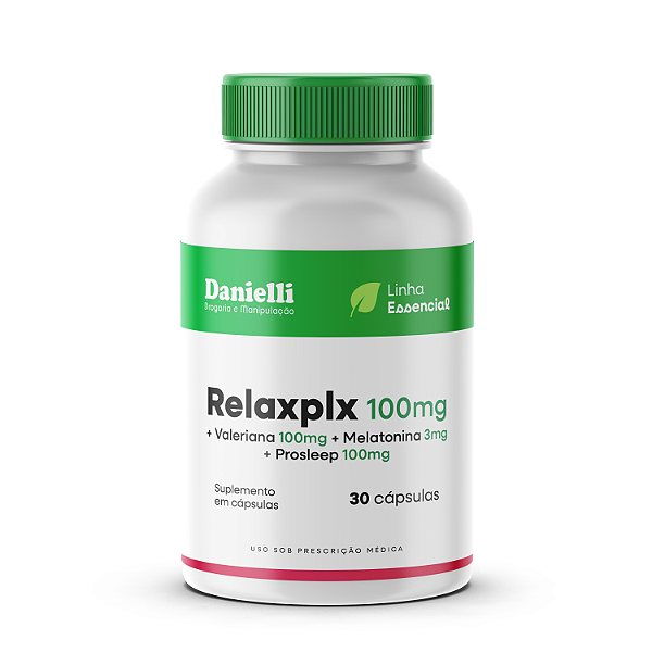 RELAXPLX + Associações - 30 cápsulas