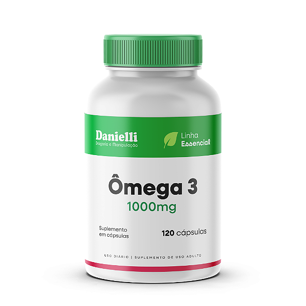 Ômega 3 - 1000mg (120 Cápsulas)