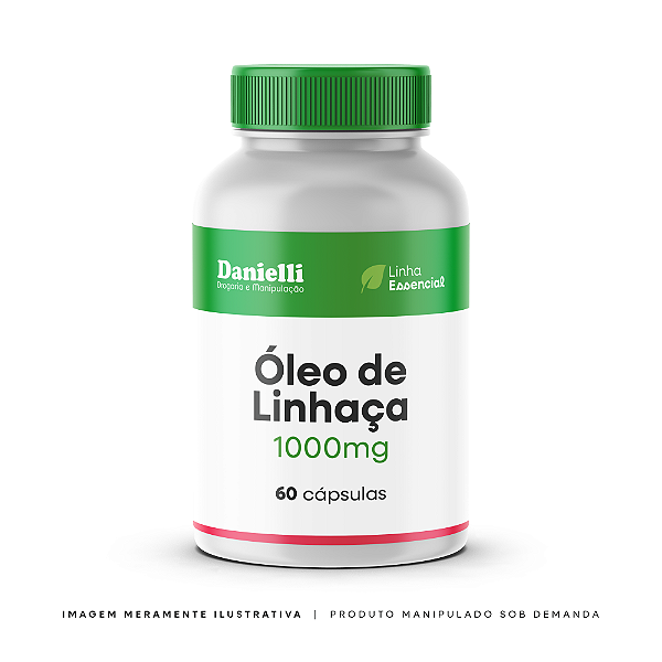 Óleo de Linhaça 1000mg