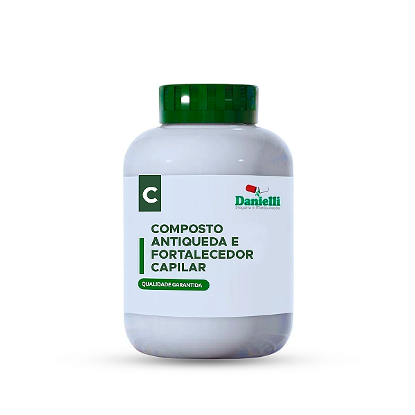 Composto Antiqueda e Fortalecedor Capilar - 30 Cápsulas