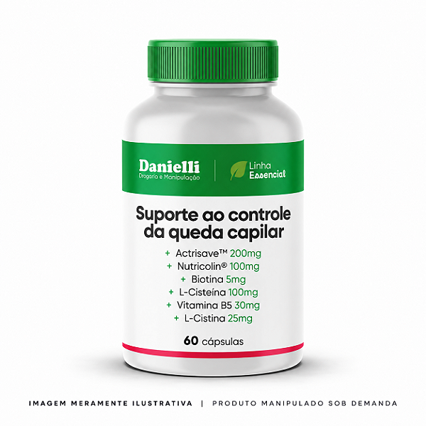 Suporte ao controle da queda capilar (60 cápsulas)