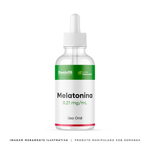 Melatonina 0,21mg/ml - 30ml (gotas)