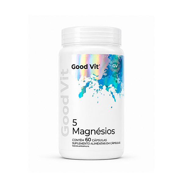 MAG5 60 Cápsulas - Magnésio Good Vit
