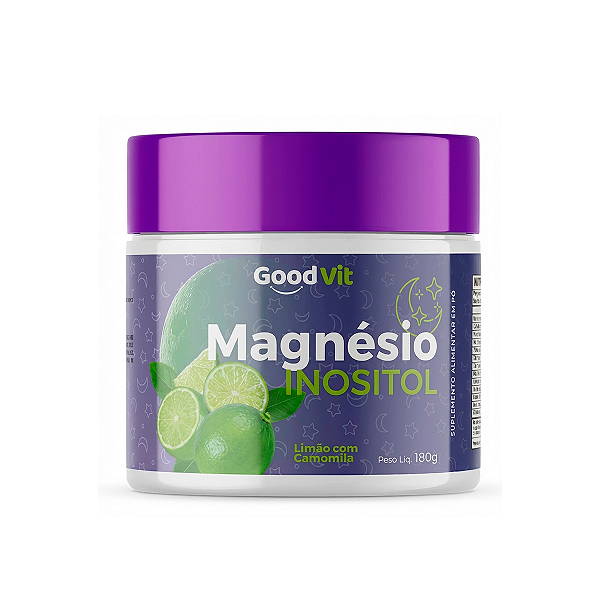 Magnésio Inositol Good Vit - Limão 180G