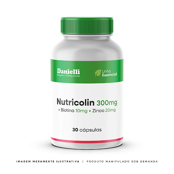Nutricolin + Biotina + Zinco