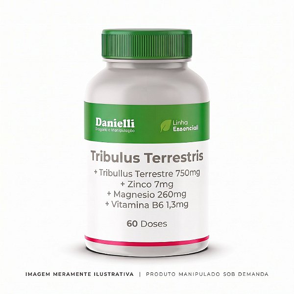 Tribulus Terrestris 750mg + ZMA (60 Doses)