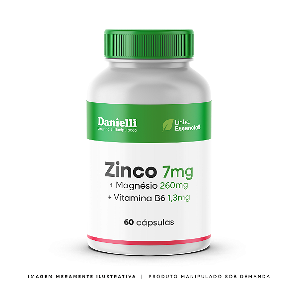 ZMA - Zinco + Magnésio + Vitamina B6