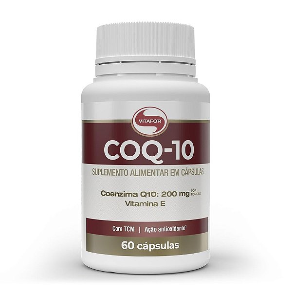 Coenzima Q10 60 Cápsulas - Vitafor
