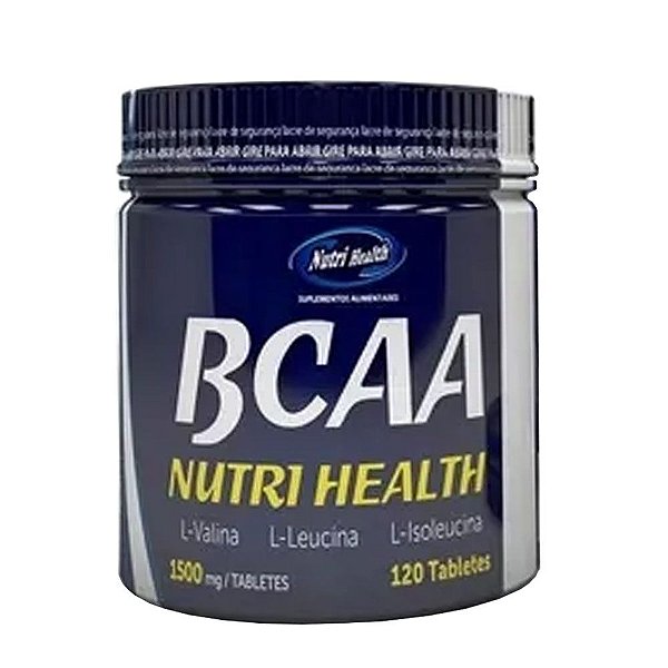 Bcaa 1500 - 120 cápsulas - Nutri Health