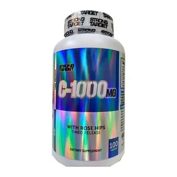 C-1000 mg - 100 cápsulas - Strong Target