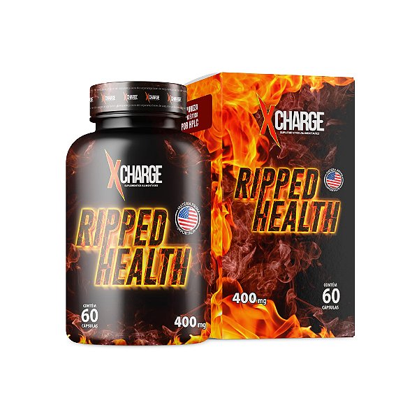 Ripped Health 400mg - 60 cápsulas - Nutri Health