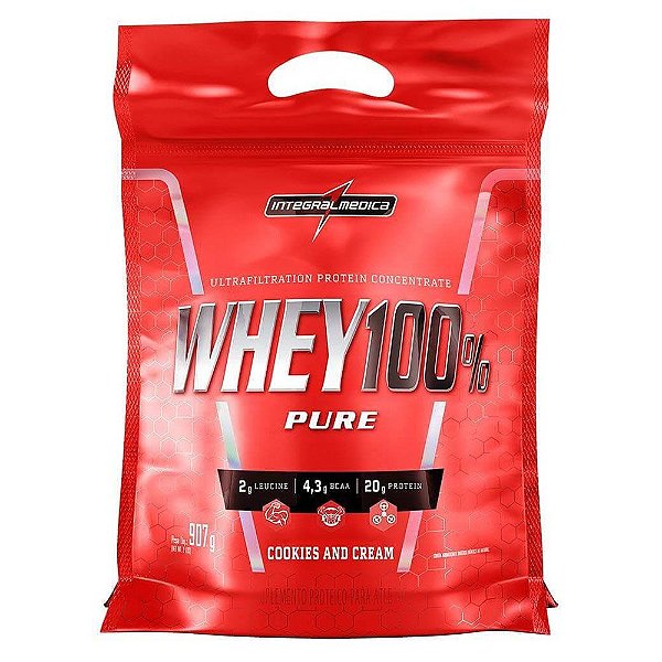 Whey 100% Refil - 900g - Integralmedica