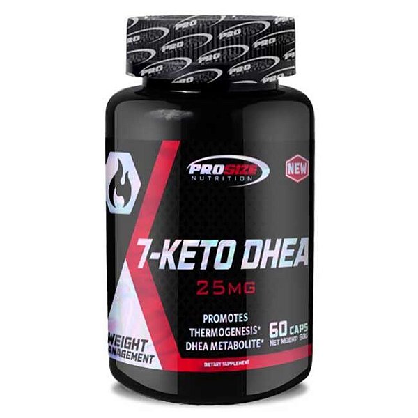 7-KETO 25mg - 60 Cápsulas - Pro Size Nutrition
