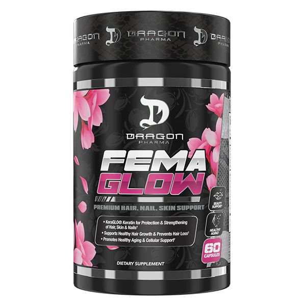 FemaGlow - 60 cápsulas - Dragon Pharma