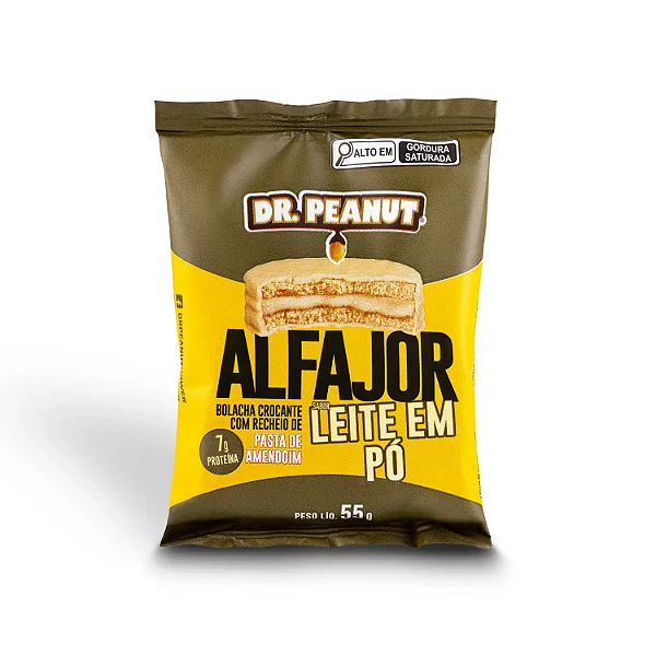 Alfajor - 1 Unidade 55G - Dr Peanut