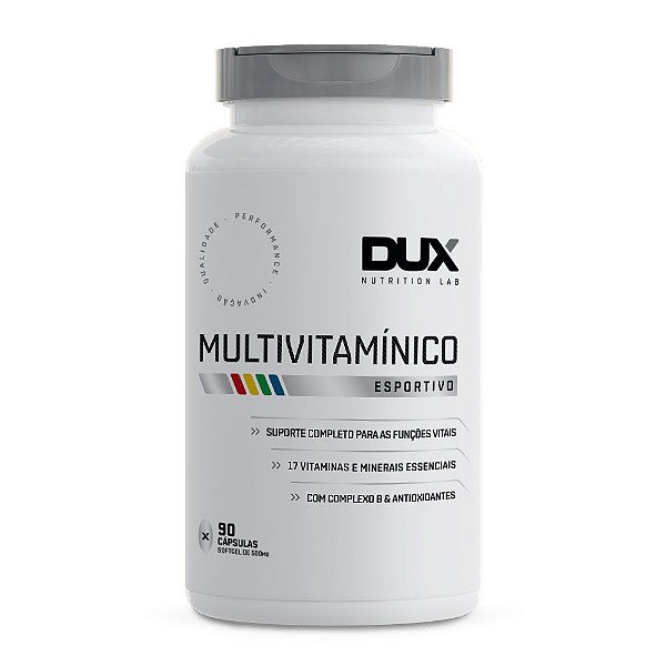 Multivitamínico - 90 cápsulas - Dux Nutrition